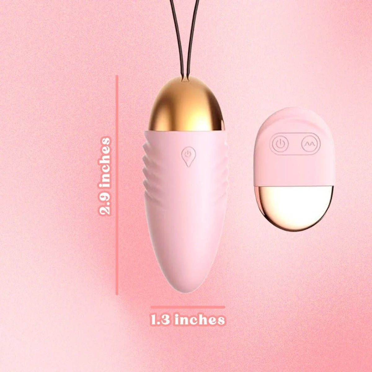 Dancing-Vibrating Egg Shaped USB Rechargeable Smart Phone Control Vibrator