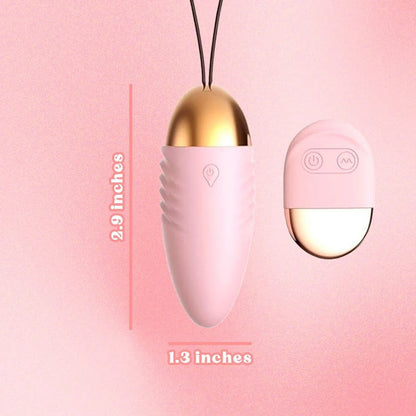 Dancing-Vibrating Egg Shaped USB Rechargeable Smart Phone Control Vibrator