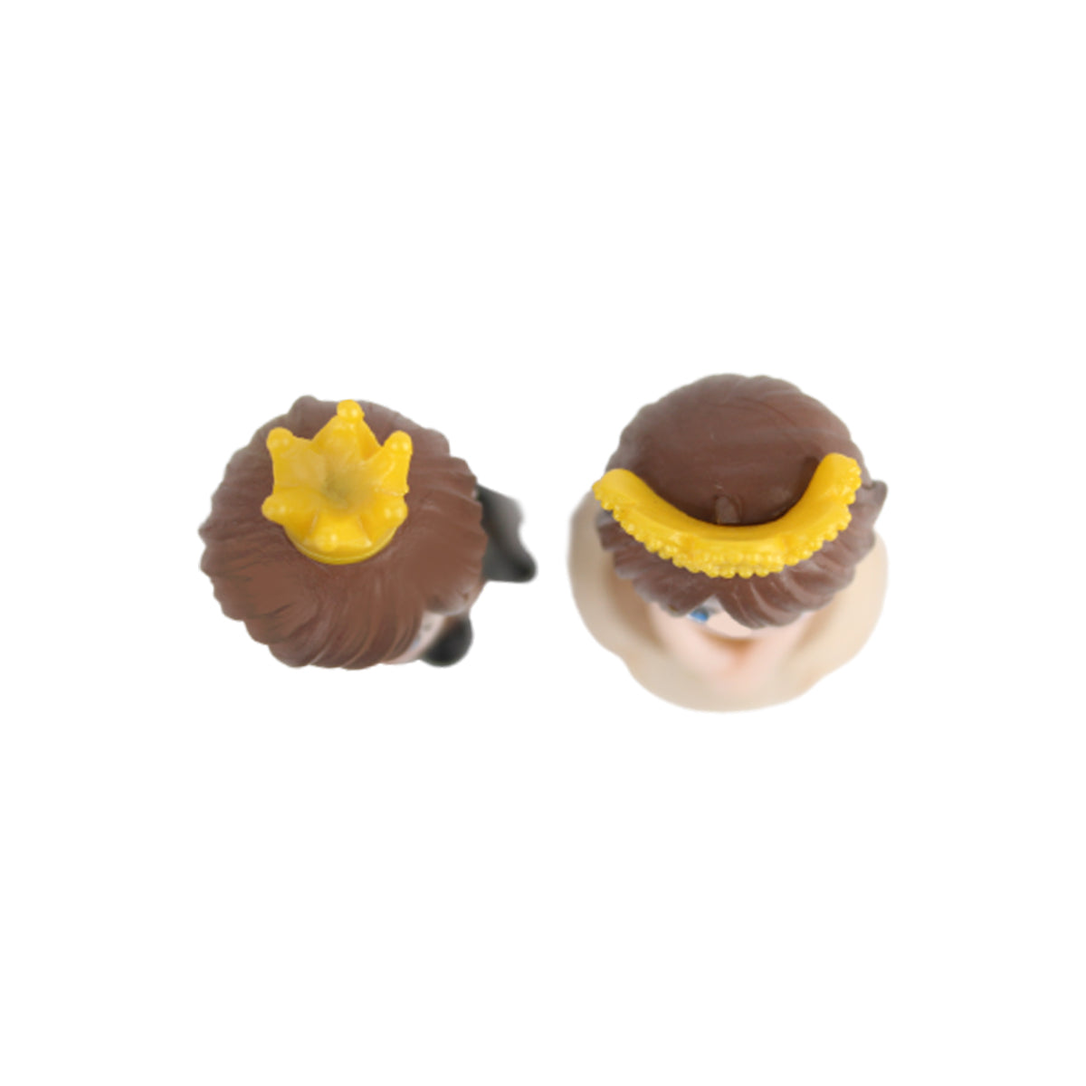 Cute King and Queen Couple Miniature Set of 2 | Fairy Garden Accessory| Doll House Accessory| Bonsai Tray Garden| Shelf Decor| Showpiece- 0.8x0.9x2.1 inch