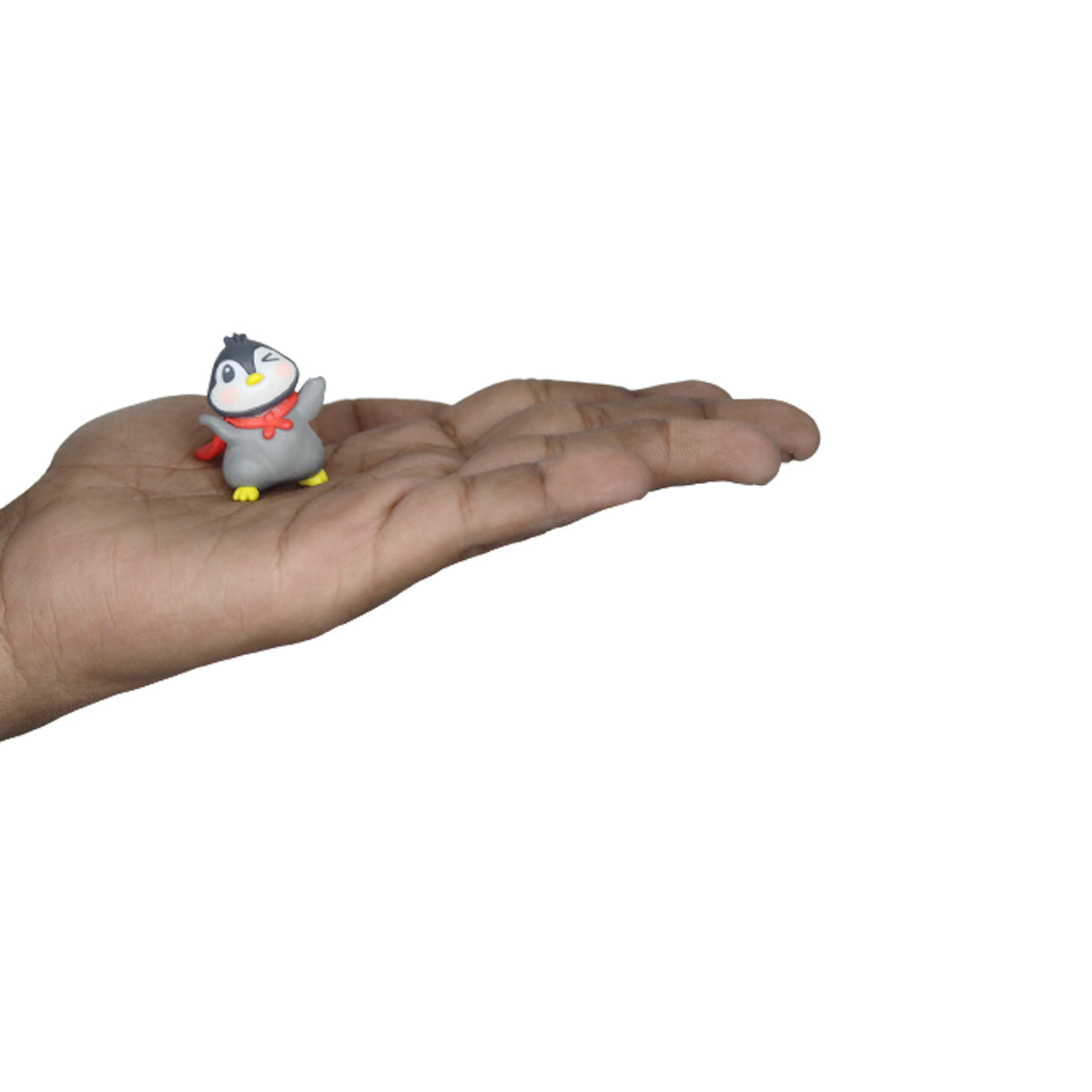 Cute Pengiun (set of 6)( Miniature toys , cake toppers , small figuine, Valentine couple)