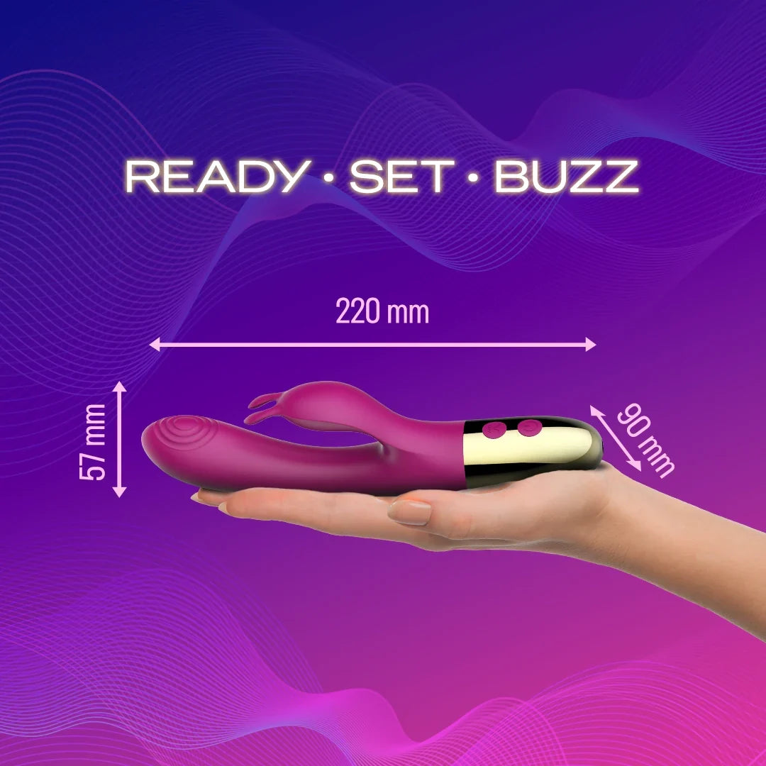 USB Chargeable G Spot Multi Frequency Vibrator