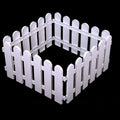 White Picket Garden Fence