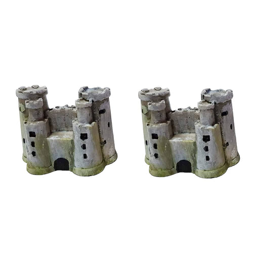 Castle Miniature for Decoration -Set of 2