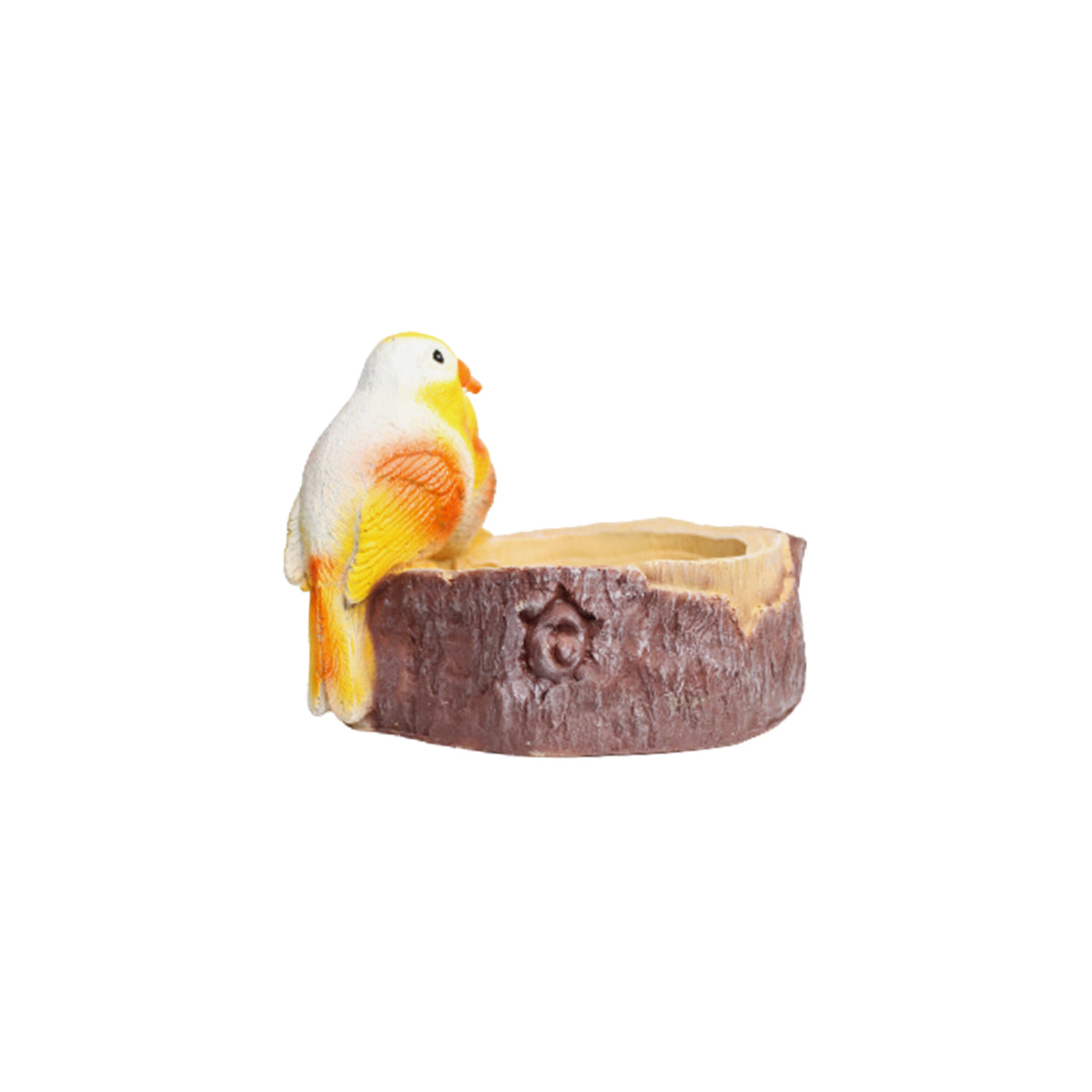 Resin Love Bird Feeder/Bird Bath | Material Resin | Length 9 Inches