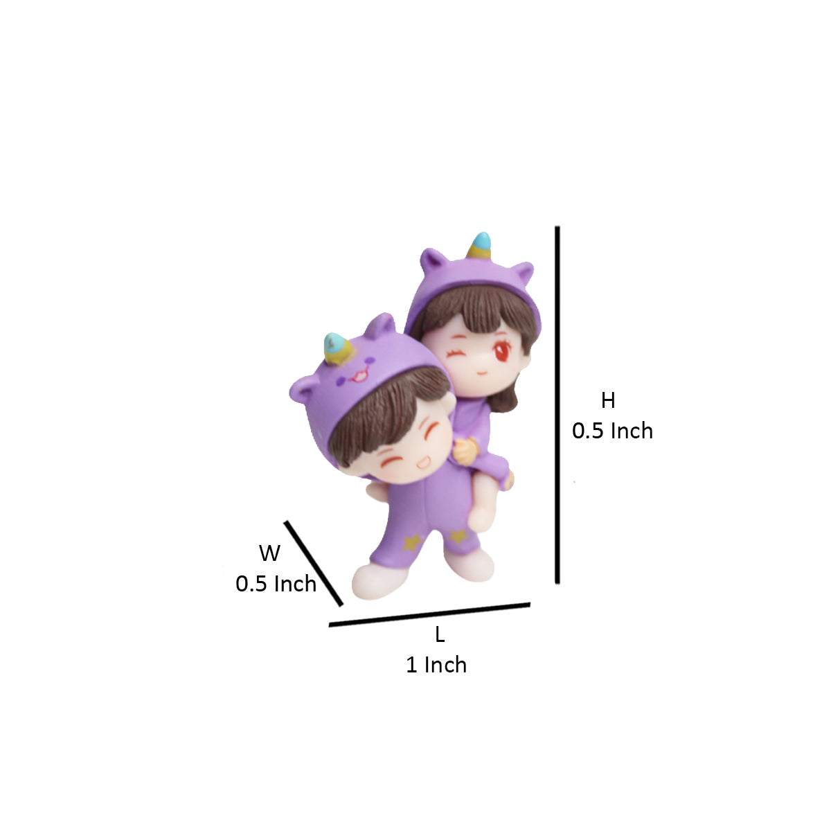 Wonderland Purple Dress Couple (Standing)