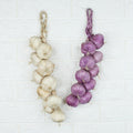 ( Set of 2 Onion and Garlic Artificial Hanging Vegetable String Combination Kitchen Decoration