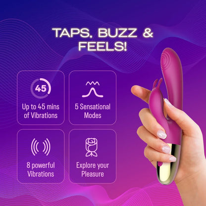 USB Chargeable G Spot Multi Frequency Vibrator