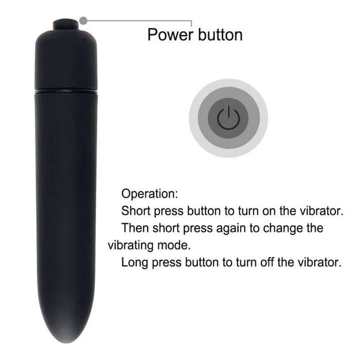 Vpex Magic Bullet 10 Function Bullet Vibrator