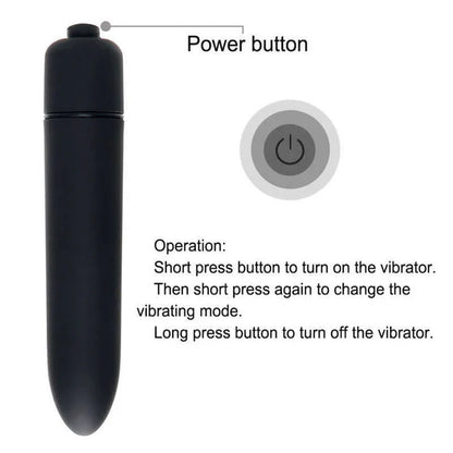 Vpex Magic Bullet 10 Function Bullet Vibrator