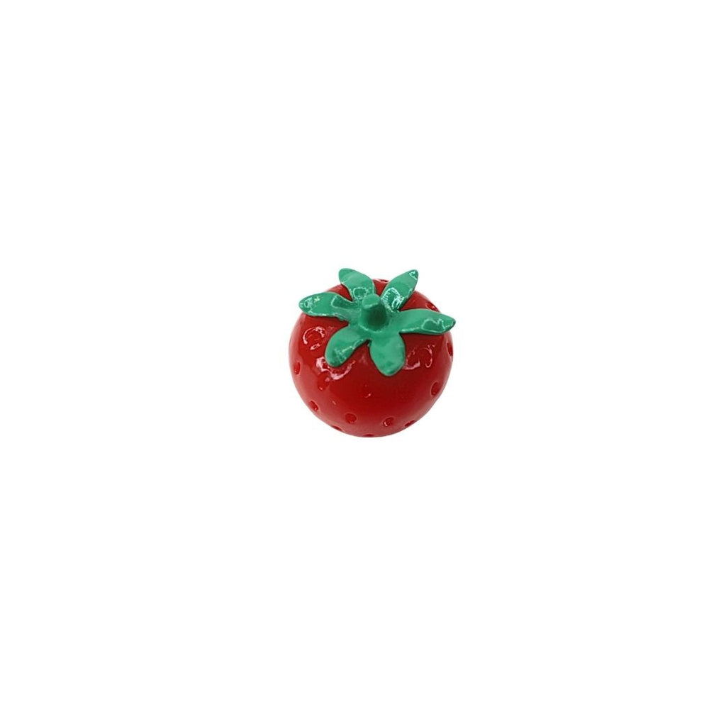Wonderland Strawberry Fairy House Miniature| Indoor/Outdoor decoration | Fairy Gardens, Dollhouses, Desk Accessory | Resin mini fake fruit toy figurine