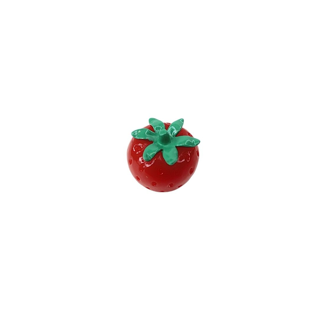 Wonderland Strawberry Fairy House Miniature| Indoor/Outdoor decoration | Fairy Gardens, Dollhouses, Desk Accessory | Resin mini fake fruit toy figurine