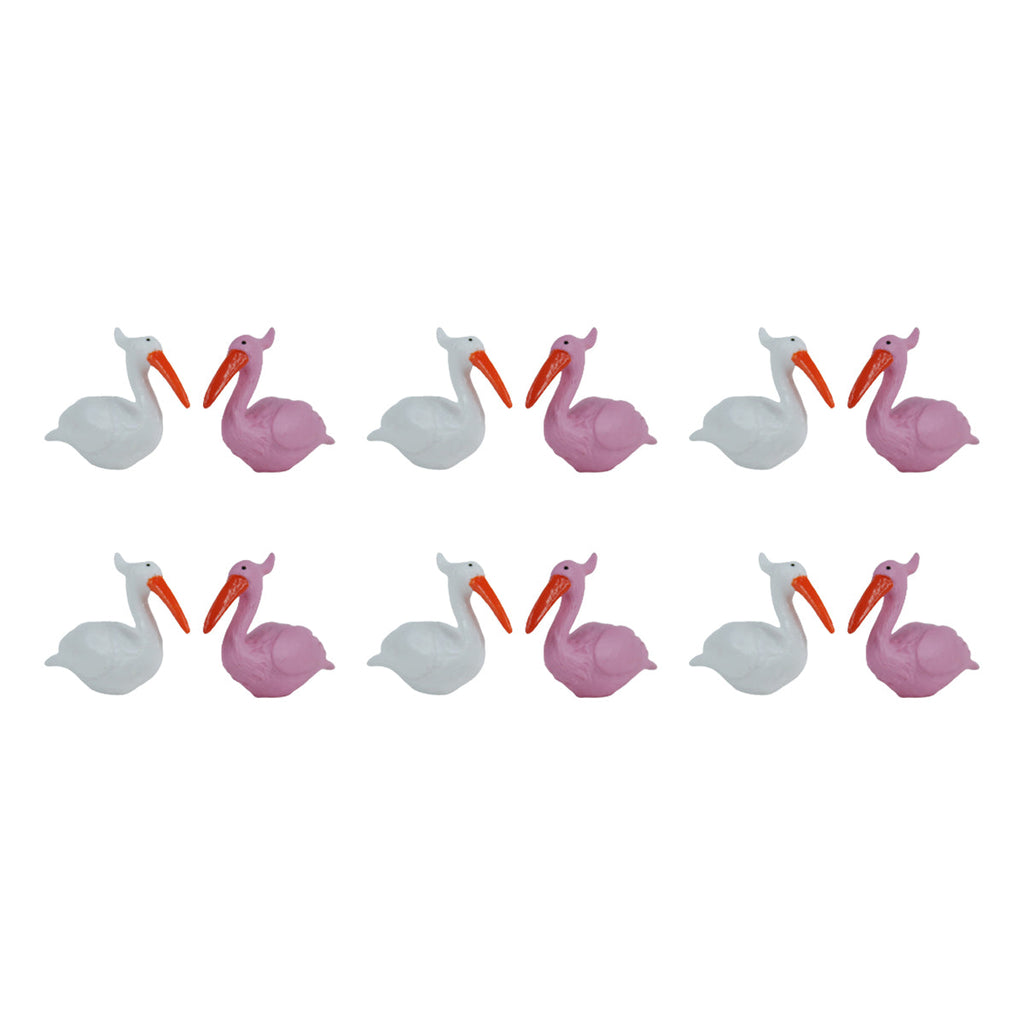 Miniature Toys Set of 12 crane