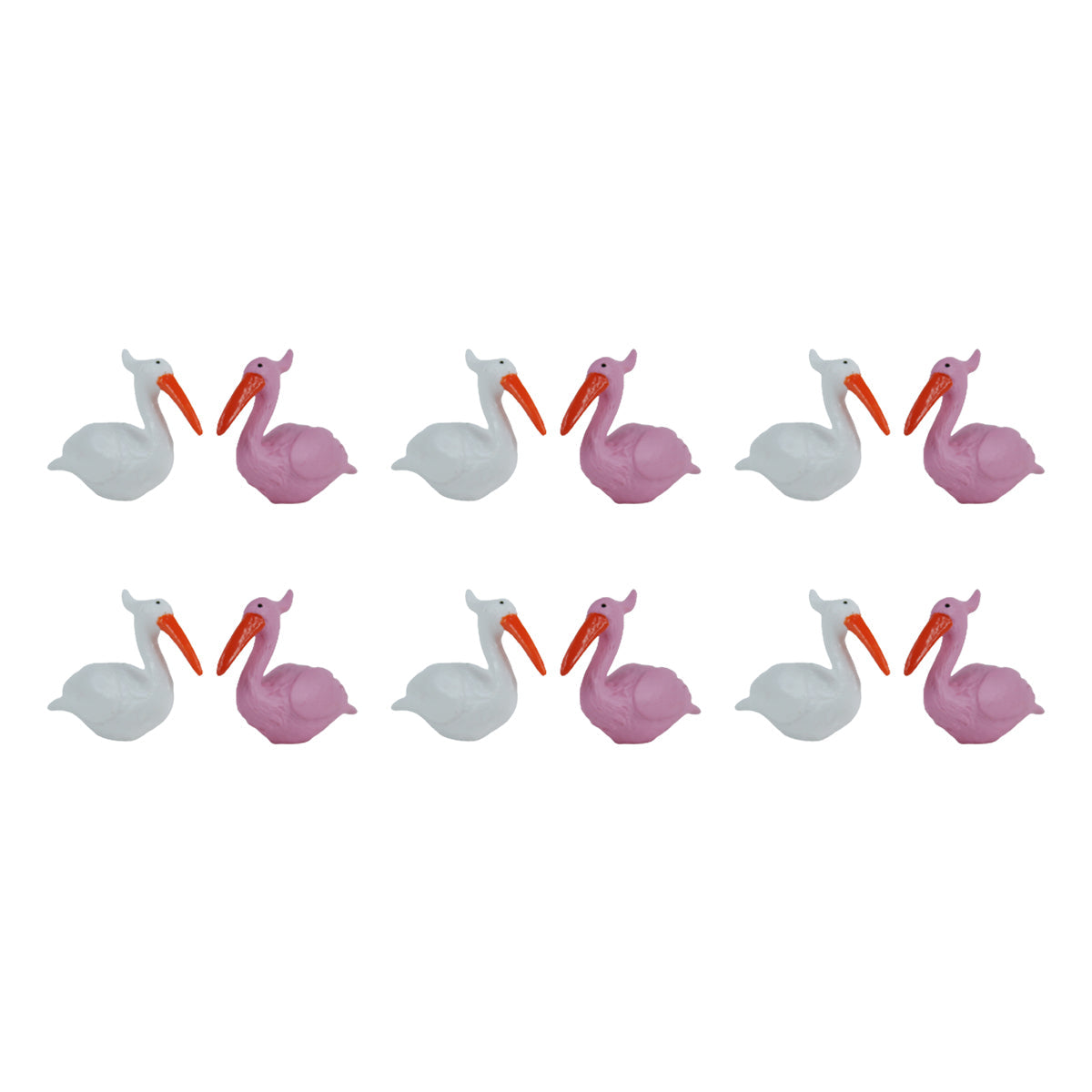 Miniature Toys Set of 12 crane