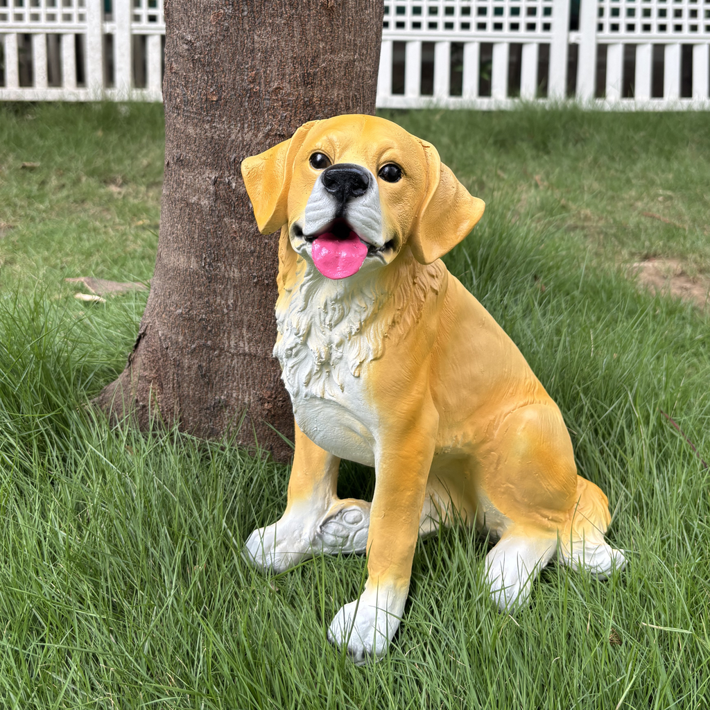 Dog Resin Puppy Garden Decoration