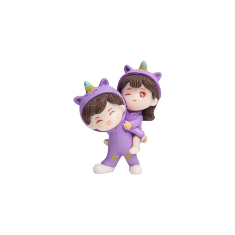 Wonderland Purple Dress Couple (Standing)