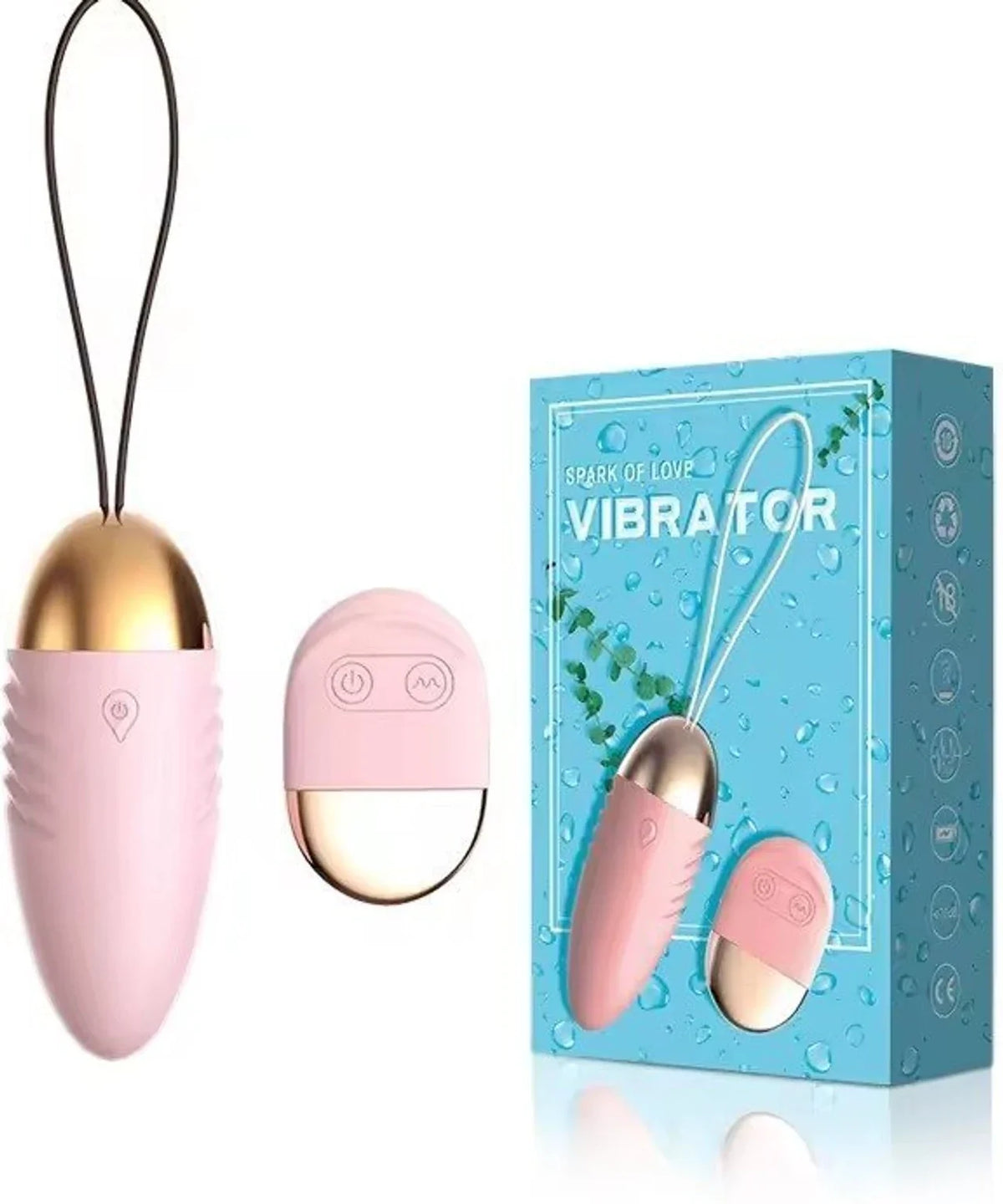 Dancing-Vibrating Egg Shaped USB Rechargeable Smart Phone Control Vibrator