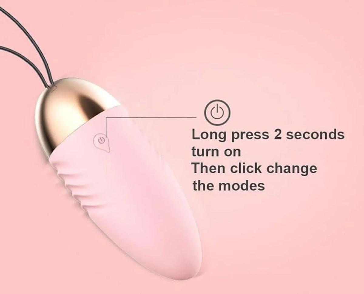 Dancing-Vibrating Egg Shaped USB Rechargeable Smart Phone Control Vibrator