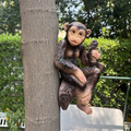 Realistic Hanging Monkey Tree Decor