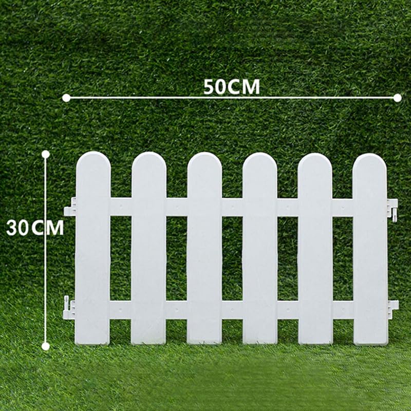 White Picket Garden Fence