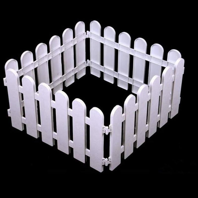 White Picket Garden Fence