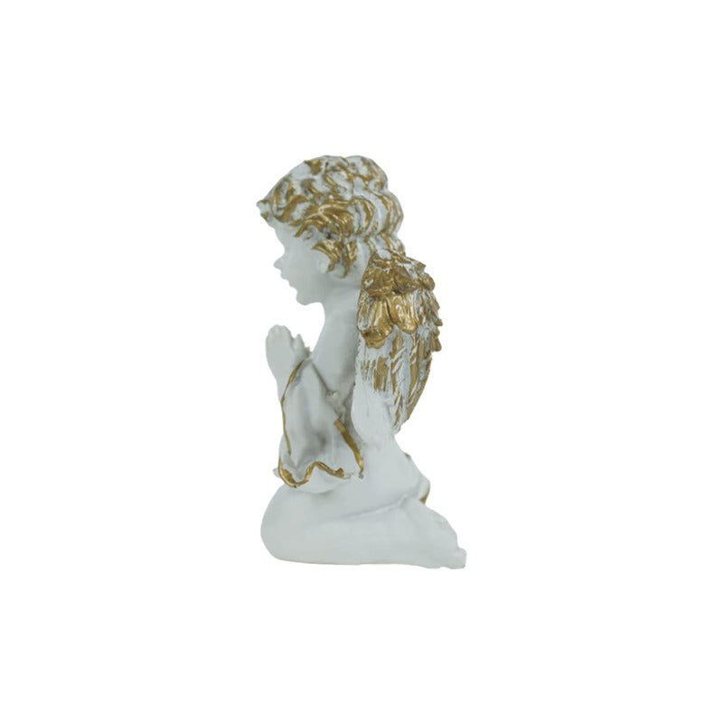 Elegant Praying Cherub Angel Figurine – for Home Decor, Gifting, and Collectibles